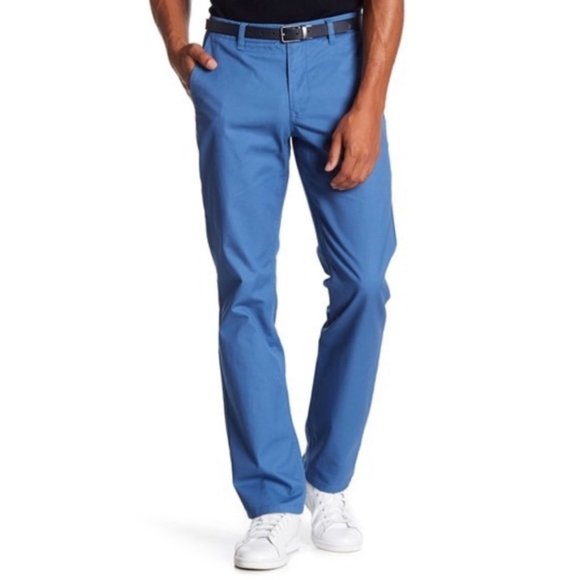 BONOBOS Straight Leg Washed Chino PANTS - Picture 1 of 5